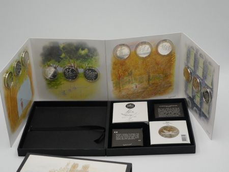 France - Monnaie de Paris Coffret Sempe 2014 - 12 X 10 Euros et 2 x 50 Euros -  Argent