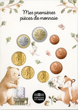 France - Monnaie de Paris Mes premières pièces de monnaies - Miniset FDC 2025 (MDP)