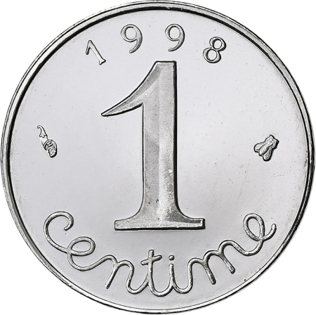 France 1 centime Epi - 1998 - BE