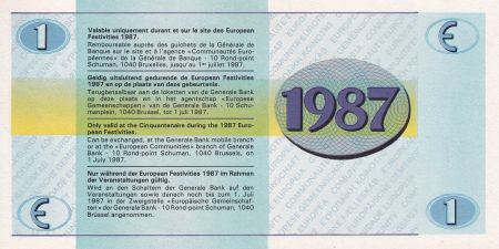 France 1 Ecu - Eurofest - 1987