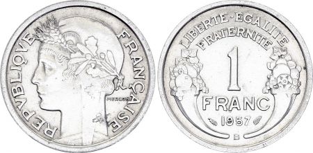 France 1 Franc  Morlon - 1957 - B Beaumont-le-Roger