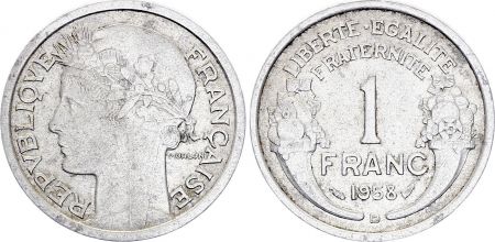 France 1 Franc  Morlon - 1958 - B Beaumont-le-Roger