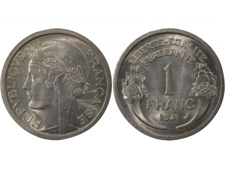 France 1 Franc, Morlon, Lourde - 1941 Paris