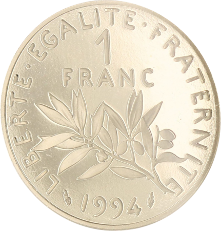 France 1 Franc BE Semeuse 1994