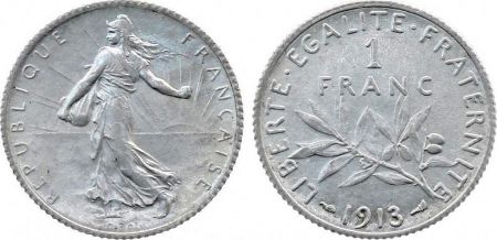 France 1 Franc Semeuse - 1913