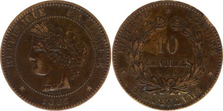 France 10 Centimes Cérès - Troisième République - 1883 A Paris