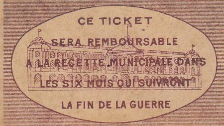 France 10 centimes Toulouse Emission Municipale