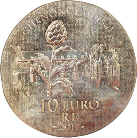 France 10 Euros Argent, Catherine de Médicis - 2017 Pessac