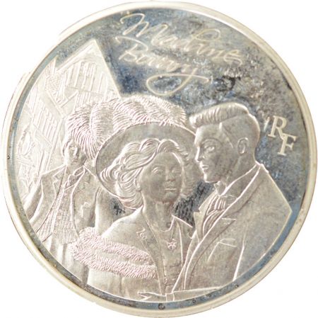 France 10 Euros Argent, Madame Bovary - 2013 Pessac