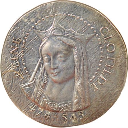 France 10 Euros Argent, Reine Clotilde - 2016 Pessac