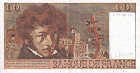 France 10 Francs - Berlioz - 02-10-1975 - Série N.233 - SUP - F.63.13