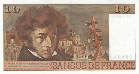 France 10 Francs - Berlioz - 03-10-1974 - Série C.122