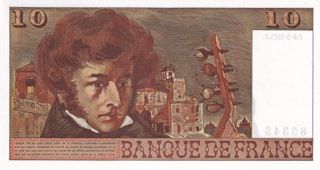 France 10 Francs - Berlioz - 06-03-1975 - Série B.166 - F.63.09