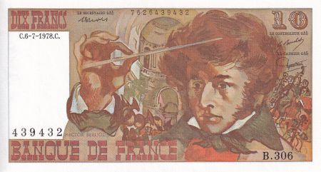 France 10 Francs - Berlioz - 06-07-1978 - Série B.306 - F.63.24