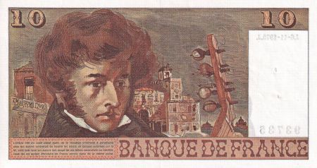 France 10 Francs - Berlioz - 06-11-1975 - Série M.253 - SUP - F.63.14