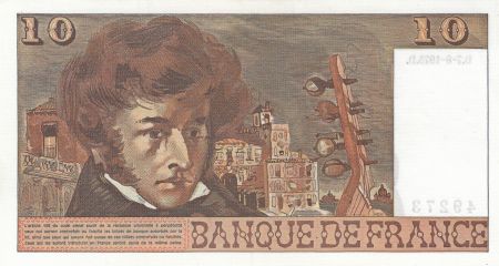 France 10 Francs - Berlioz - 07-08-1975 - Série Q.212