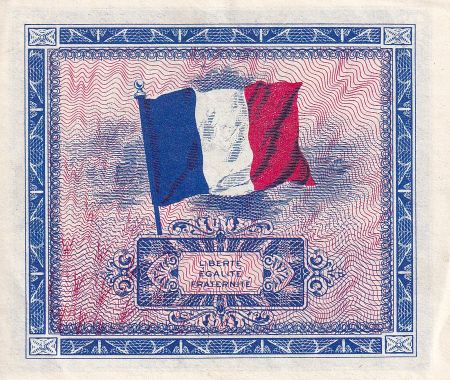 France 10 Francs - Drapeau - 1944 - Sans Série  - SUP+  - VF.18.01