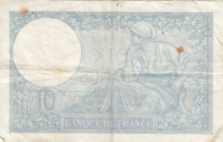 France 10 Francs - Minerve - 07-09-1939 - Série Z.71224