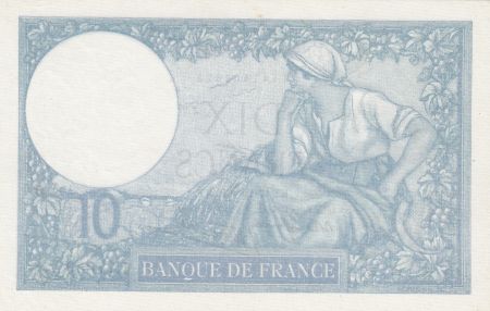 France 10 Francs - Minerve - 17-10-1940 - Série T.77659