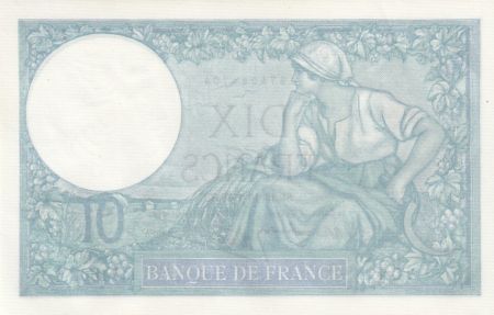 France 10 Francs - Minerve - 19-10-1939 - Série P.74963