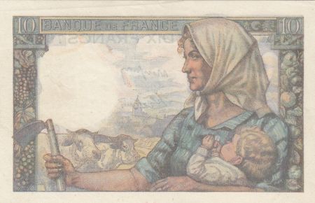 France 10 Francs - Mineur - 04-12-1947 - Série C.158