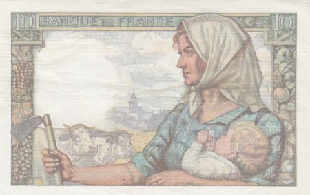 France 10 Francs - Mineur - 11-06-1942 - Série A.8