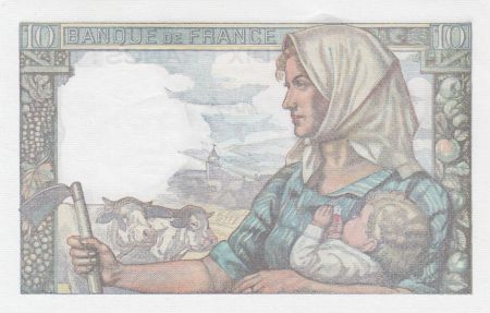 France 10 Francs - Mineur - 19-11-1942 - Série L.18