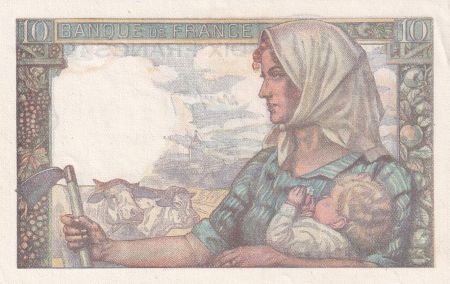 France 10 Francs - Mineur - 19-12-1946 - Série J.119 - F.08.16