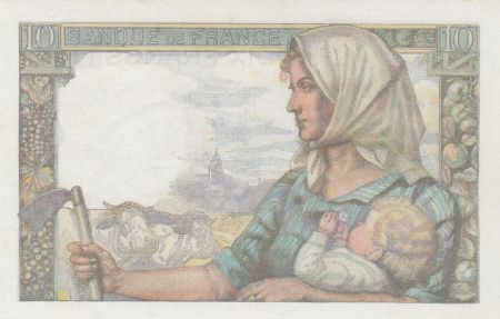 France 10 Francs - Mineur - 25-03-1943 - Série G.51