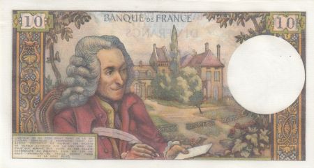 France 10 Francs - Voltaire - 02-12-1965 - Série U.210