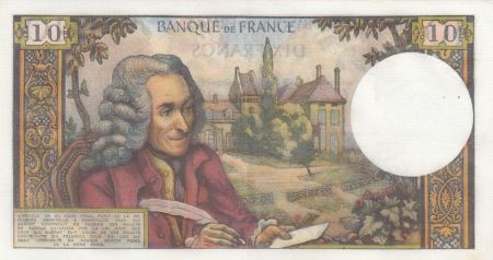 France 10 Francs - Voltaire - 04-02-1965 - Série F.125