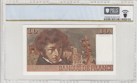 France 10 Francs Berlioz - 02-03-1978 - Série V.303 - PCGS 53 AU