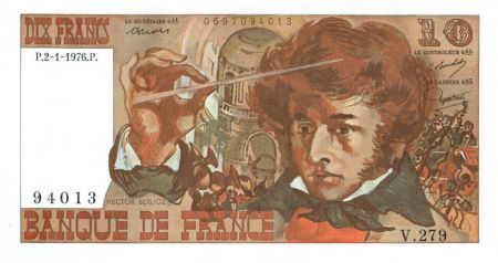 France 10 Francs Berlioz - 1976