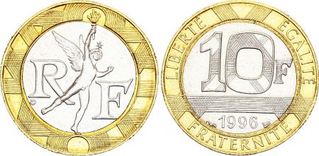 France 10 Francs Génie - 1996 - Bimétal