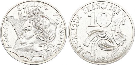 France 10 Francs Jimenez - 1986