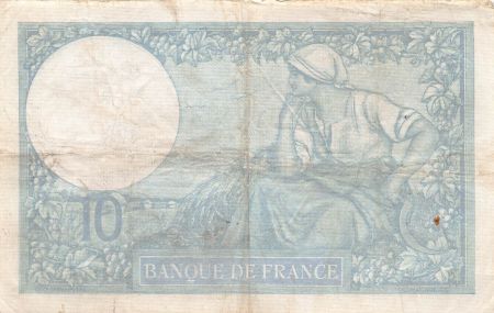 France 10 Francs Minerve - 17-08-1939 - Série S.70804