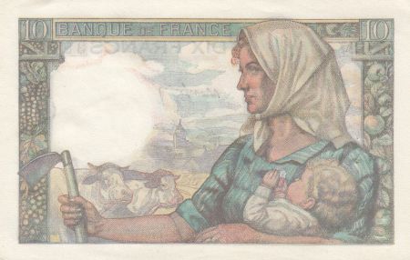 France 10 Francs Mineur - 09-01-1947 Série T.127 - SPL