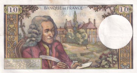 France 10 Francs Voltaire - 03-06-1971 - Série P.674 - TTB+