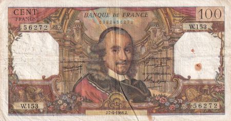 France 100 Francs - Corneille - 07-04-1966 - Série W.153 - F.65.12