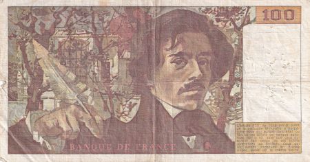 France 100 Francs - Delacroix - 1978 - Série A.5 - F.69.01d