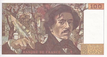 France 100 Francs - Delacroix - 1978 - Série O.4 - F.69.01c