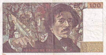 France 100 Francs - Delacroix - 1978 - Série R.1 - F.68.01