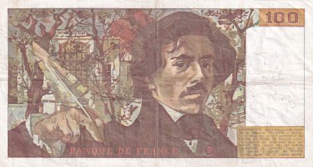 France 100 Francs - Delacroix - 1980 - Série S.34