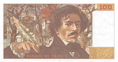 France 100 Francs - Delacroix - 1980 - Série U.30