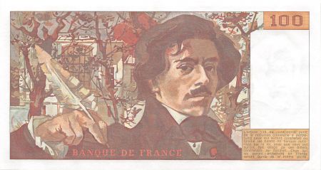 France 100 Francs - Delacroix - 1980 - Série Y.28