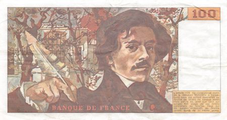 France 100 Francs - Delacroix - 1985 - Série M.93