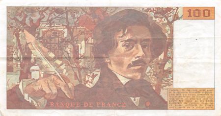 France 100 Francs - Delacroix - 1991 - Série F.193