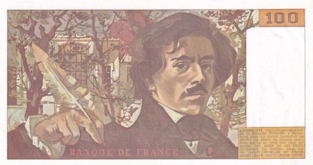 France 100 Francs - Delacroix - 1991 - Série V.184