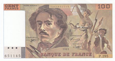 France 100 Francs - Delacroix - 1995 - Série P.295