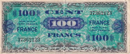 France 100 Francs - Impr. américaine (France) - 1944 - Sans Série